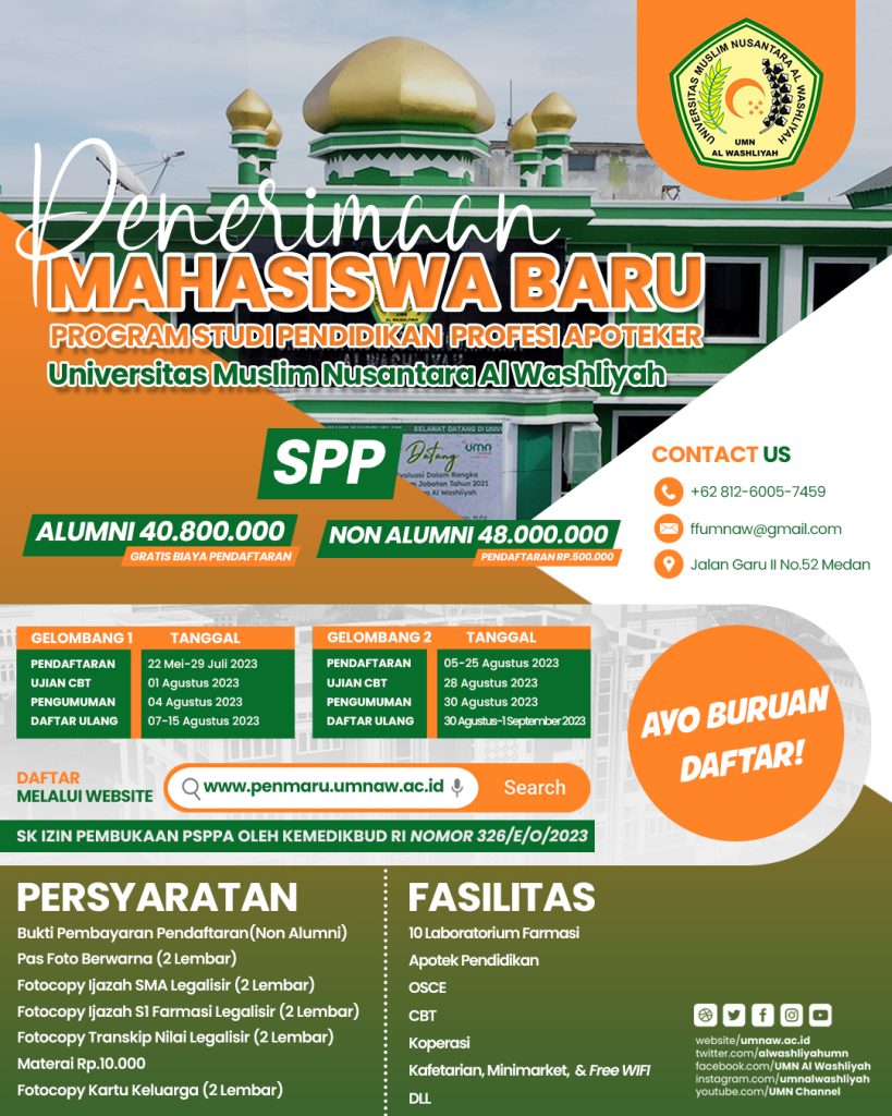 Brosur UMN Al Washliyah 20232024 Universitas Muslim Nusantara Al