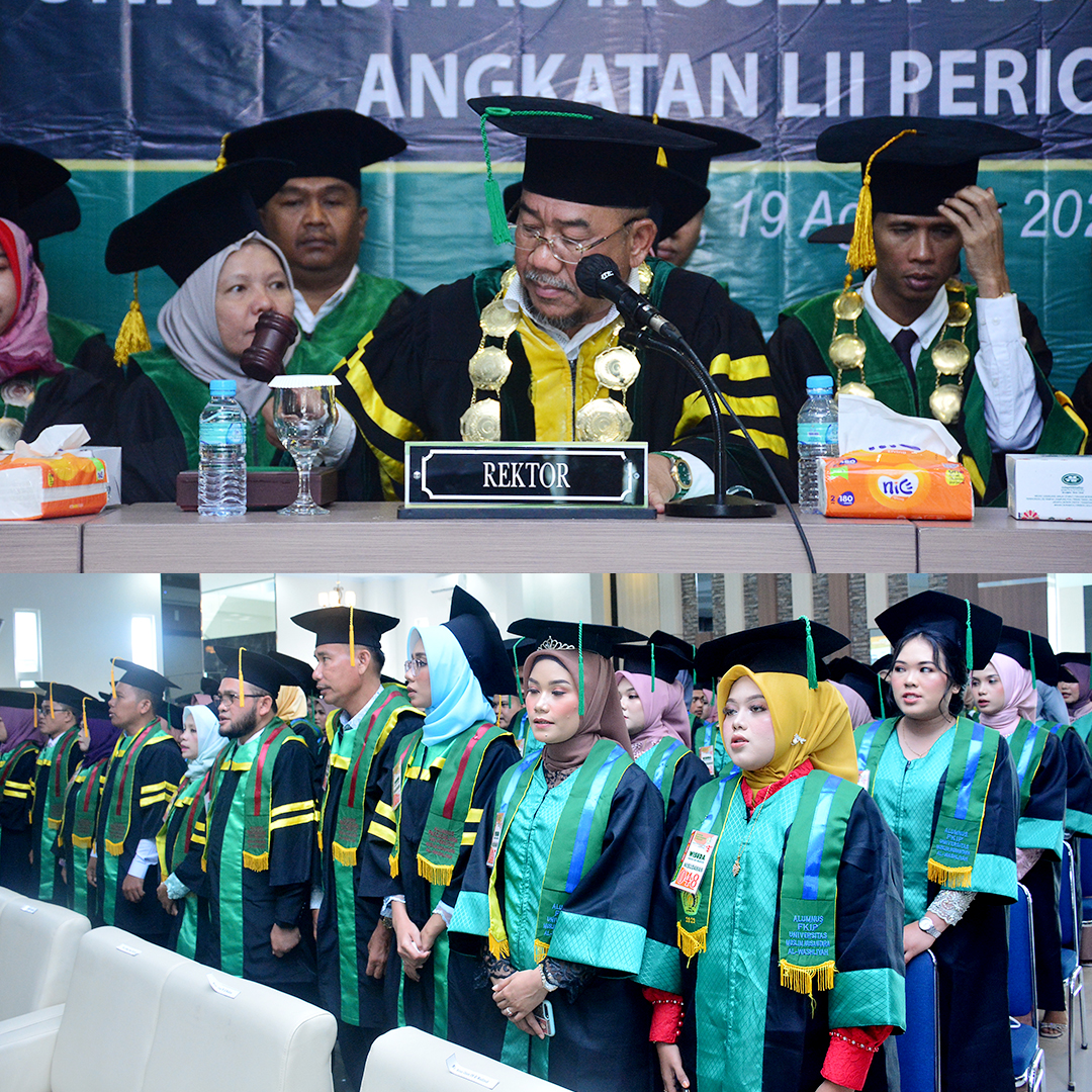 Universitas Muslim Nusantara Al Washliyah Gelar Acara Wisuda Sarjana ...