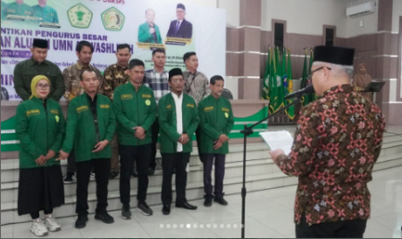 Pelantikan PB IKA UMN Al-Washliyah: Bersatu dalam Silaturahmi, Berbagi dalam Keberkahan, dan Berkarya untuk Kemajuan.