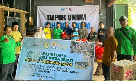 UMN Al-Washliyah Peduli Korban Banjir Sumatera